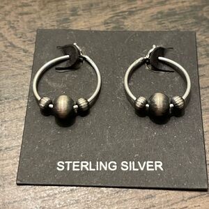 Sterling Silver Desert Pearl Earrings